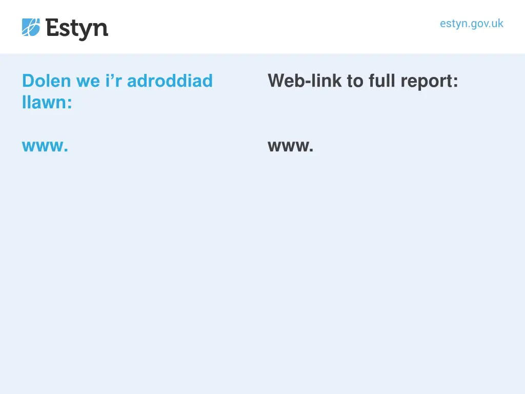 web link to full report