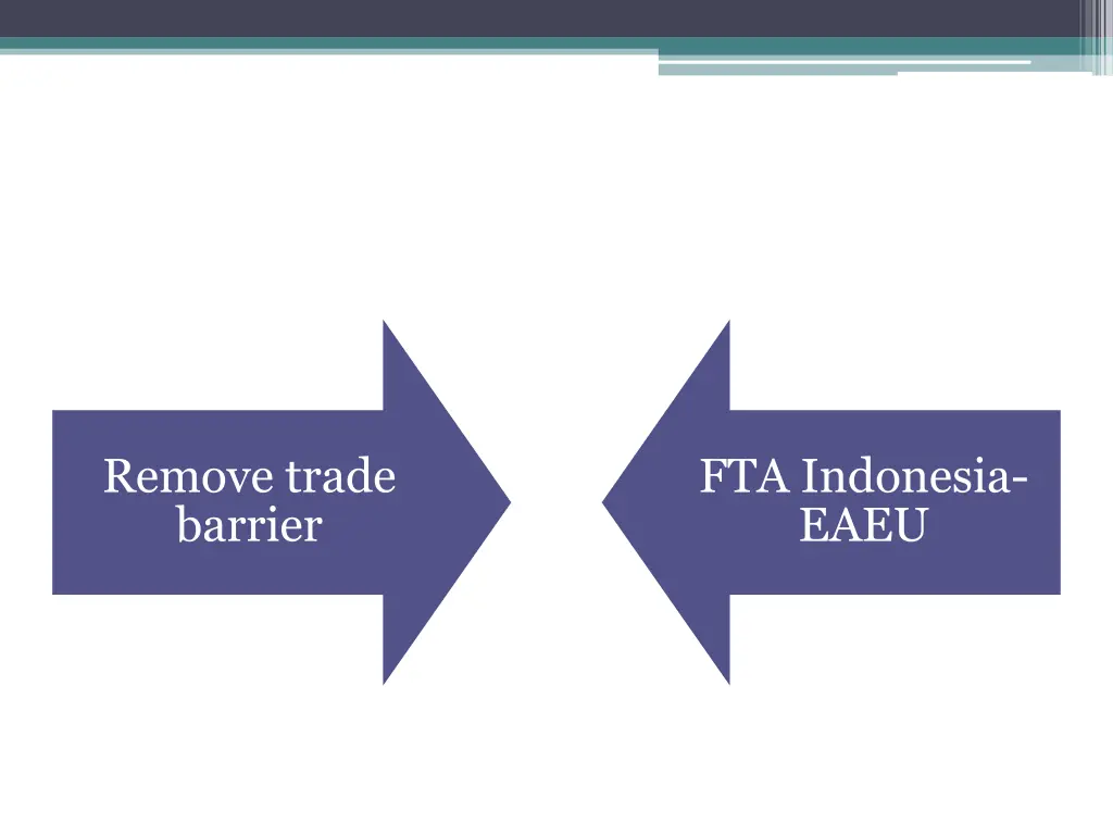 remove trade barrier