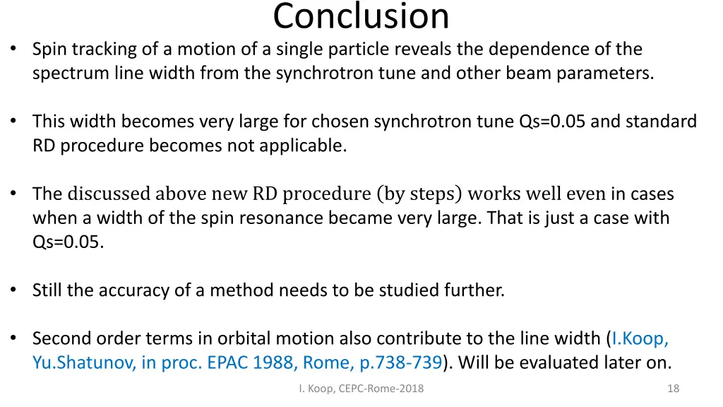 conclusion
