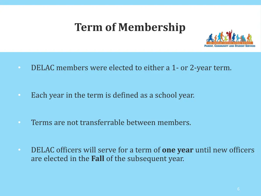 term of membership