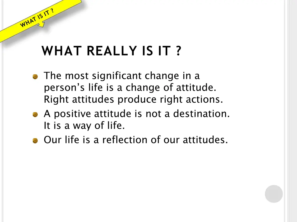 what really is it