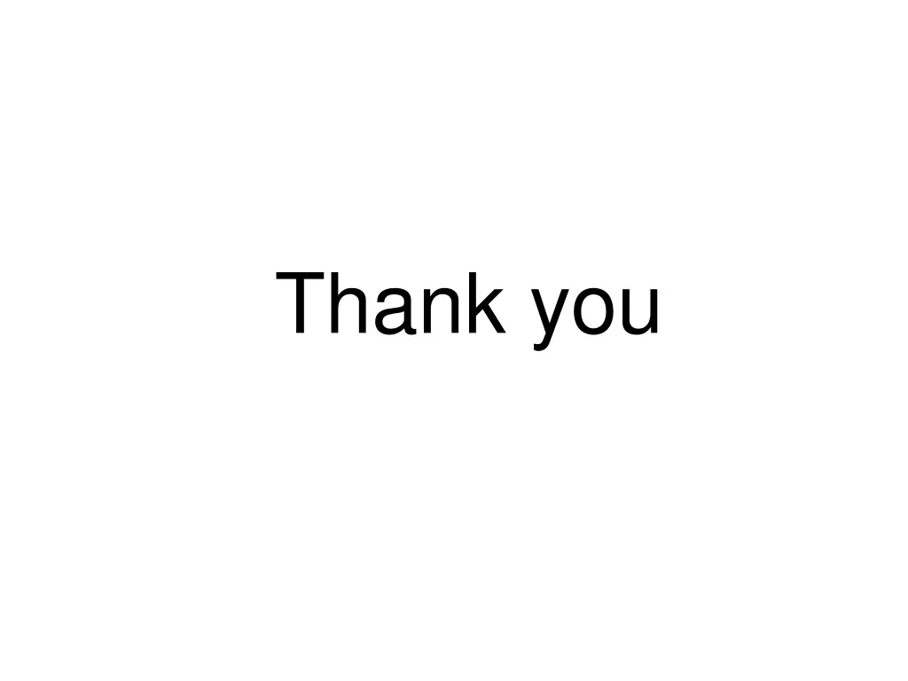 thank you