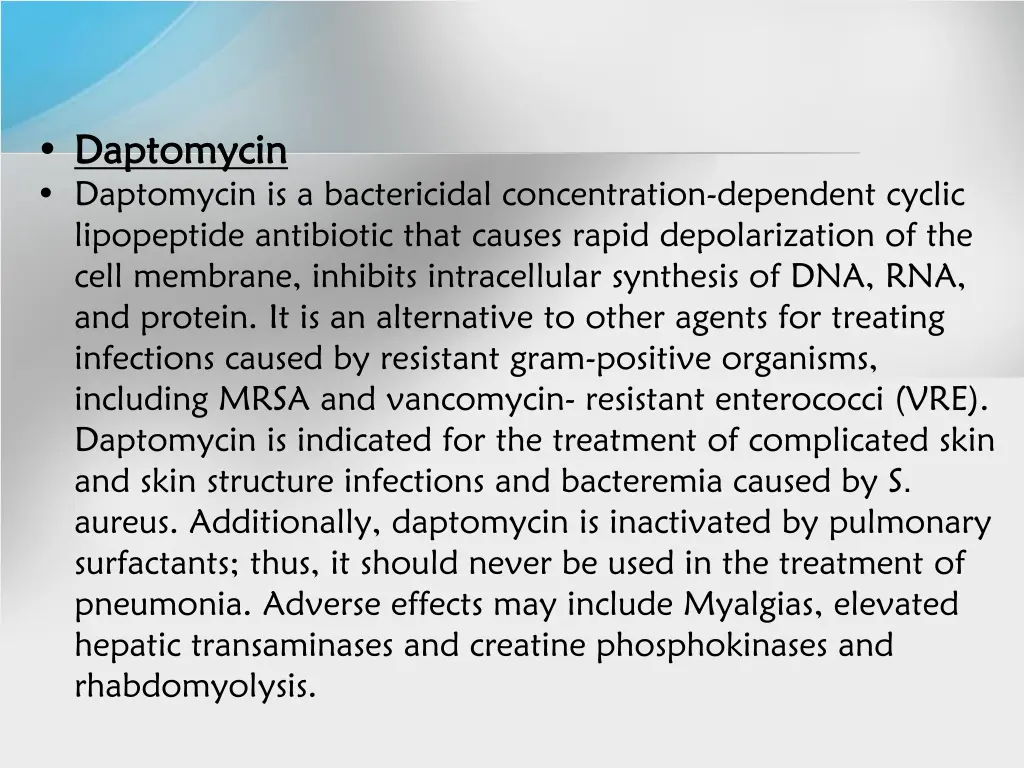 daptomycin daptomycin daptomycin