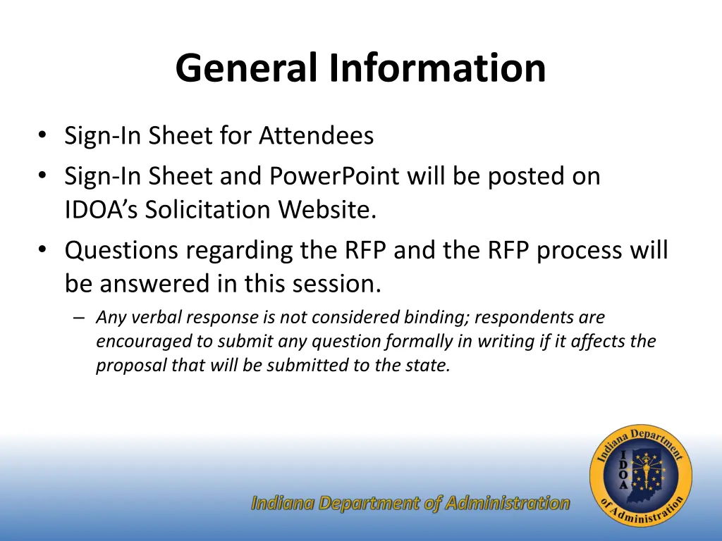 general information