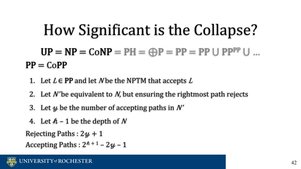 how significant is the collapse 6