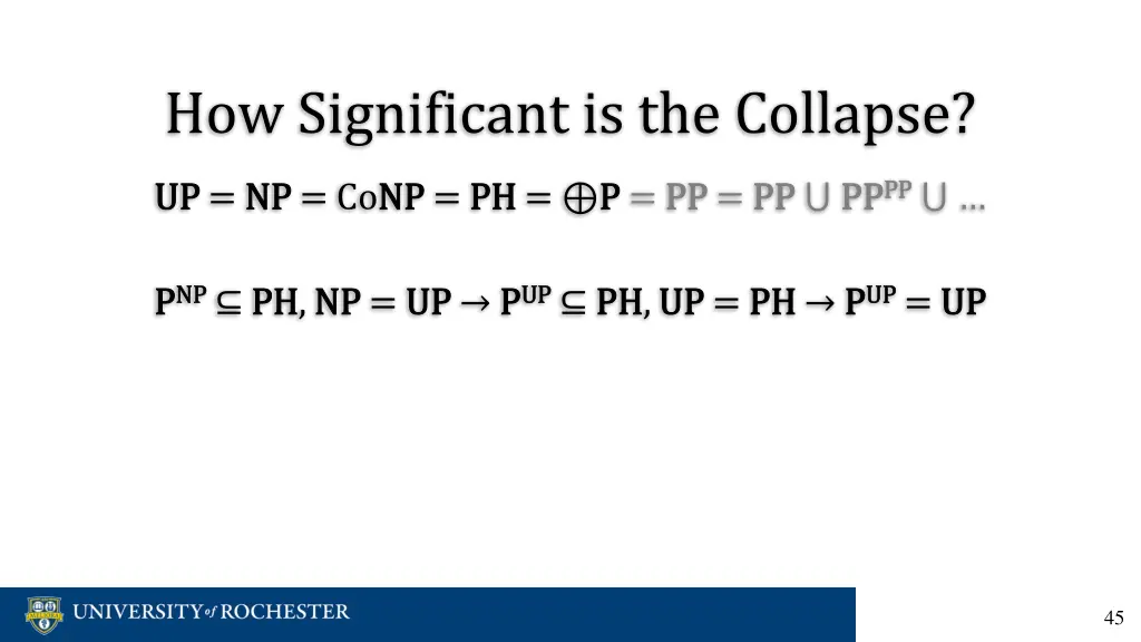 how significant is the collapse 9