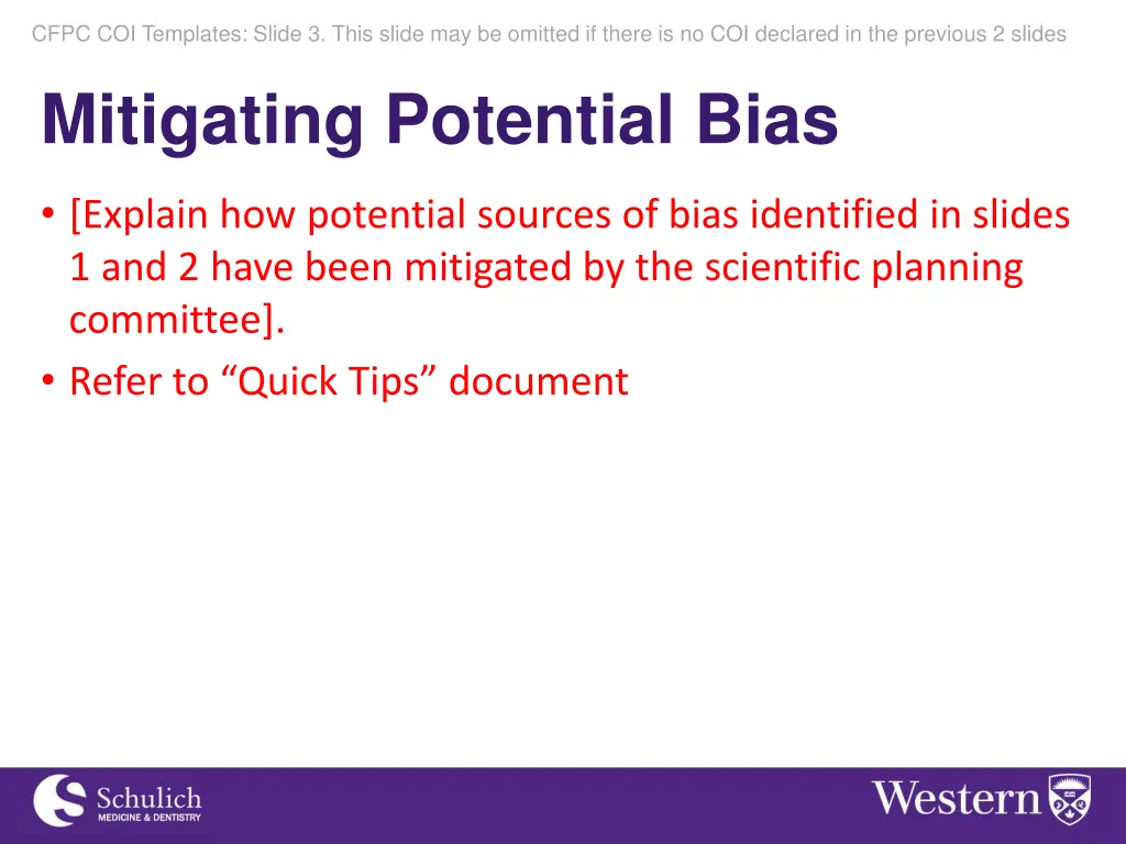 cfpc coi templates slide 3 this slide