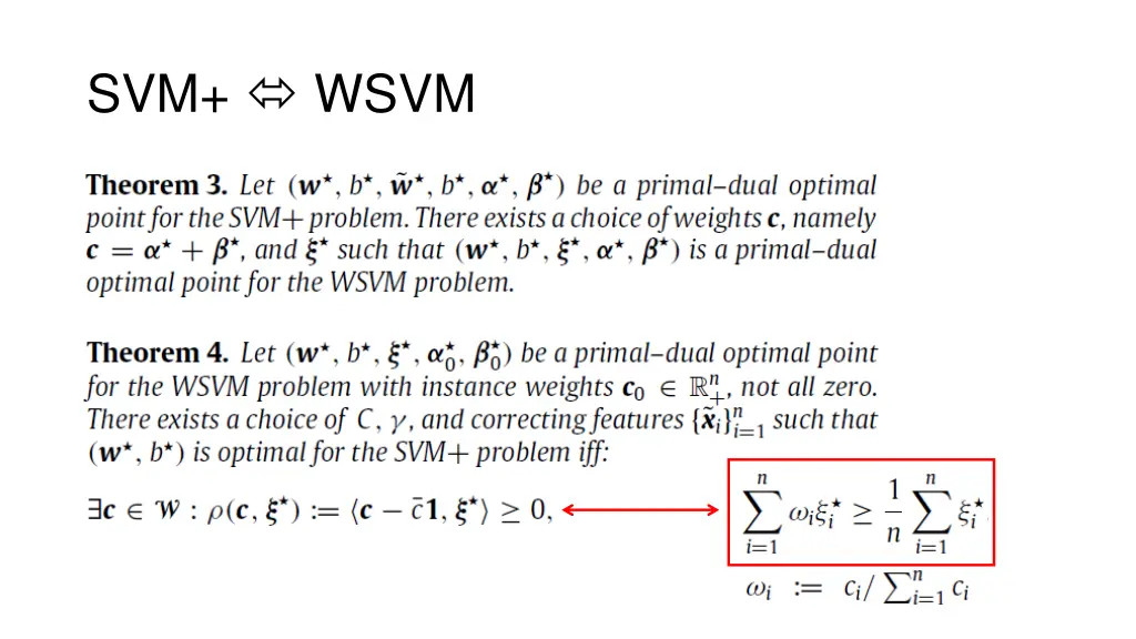 svm wsvm