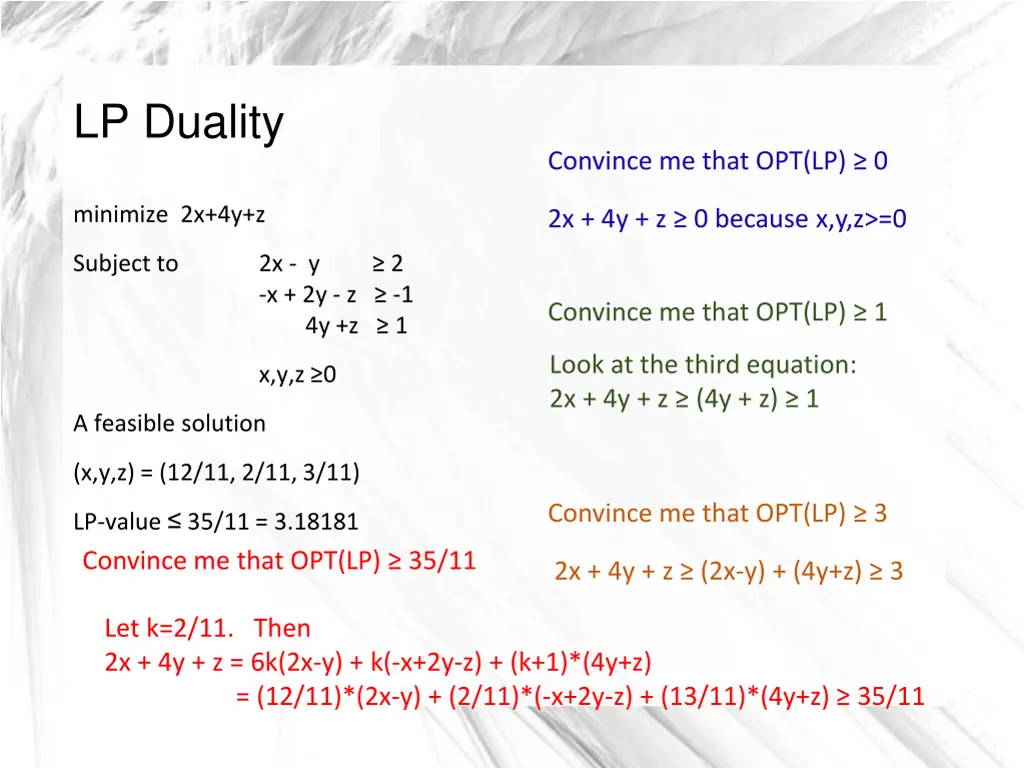 lp duality 2