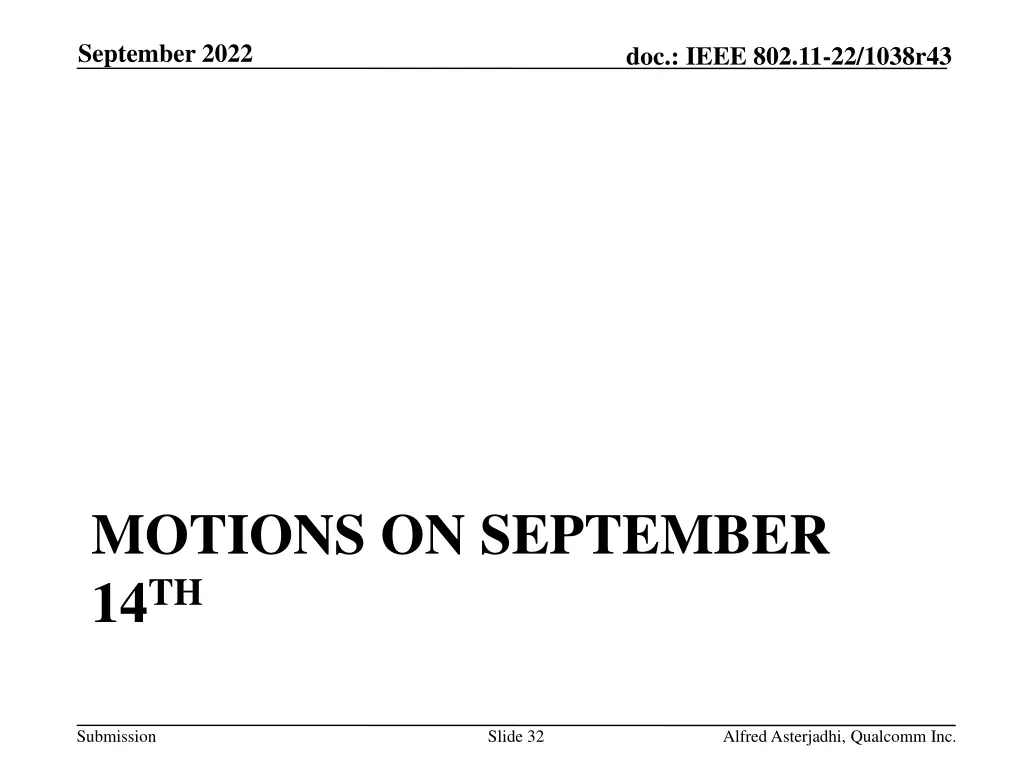 september 2022