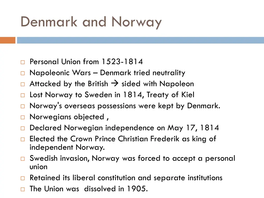 denmark and norway