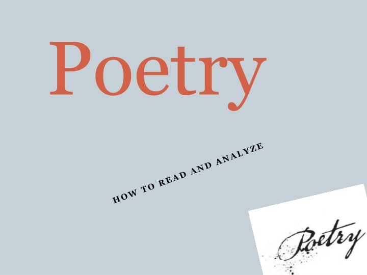 poetry