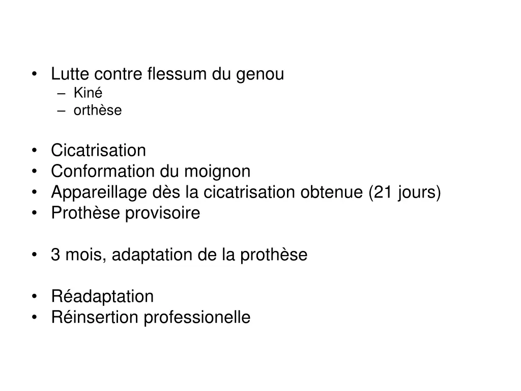lutte contre flessum du genou kin orth se