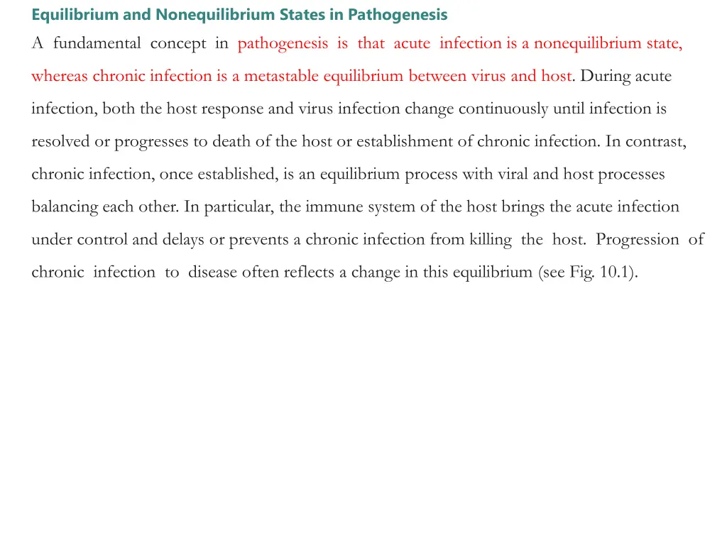 equilibrium and nonequilibrium states