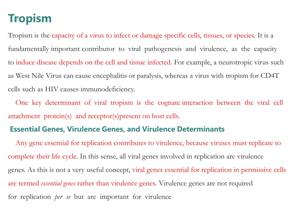 tropism