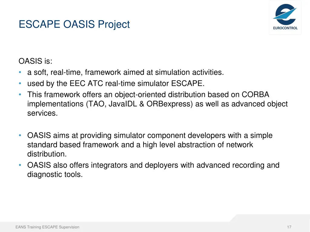 escape oasis project