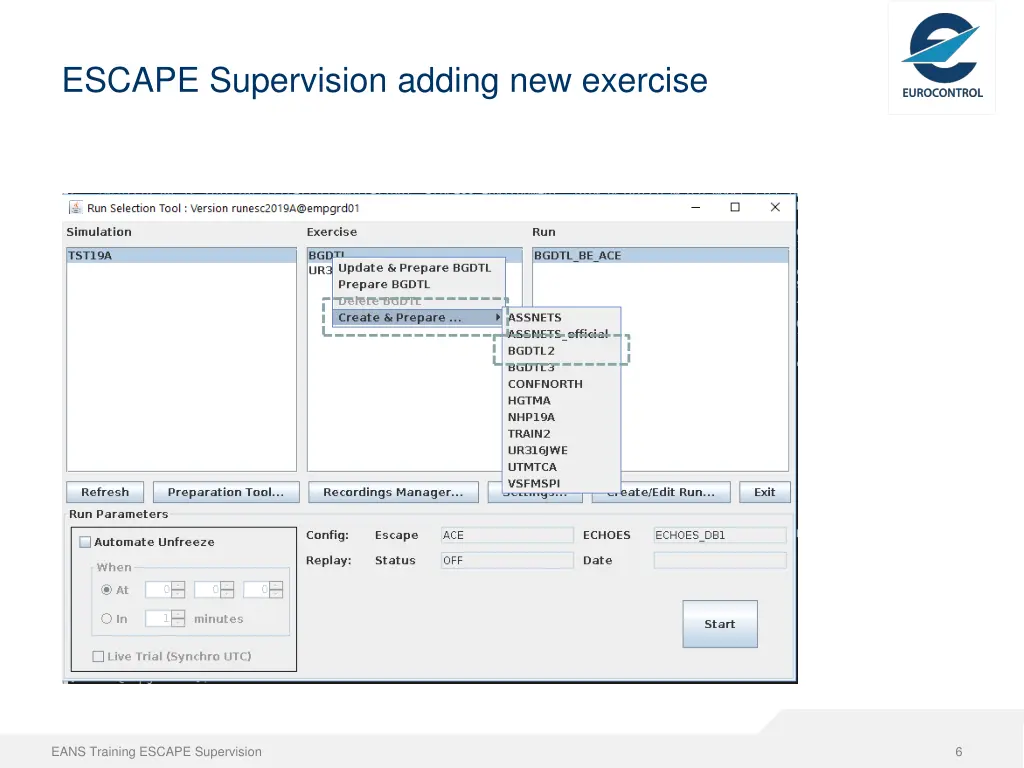 escape supervision adding new exercise