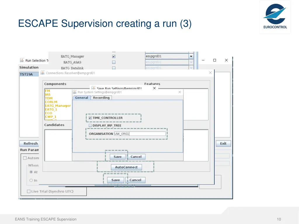 escape supervision creating a run 3
