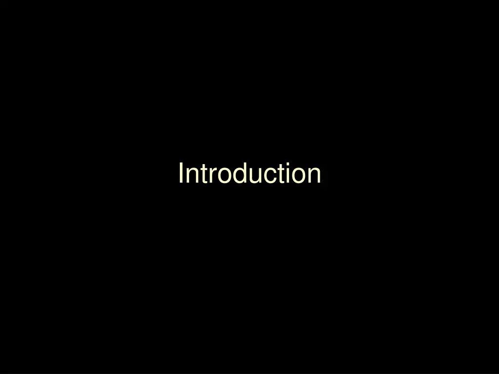 introduction