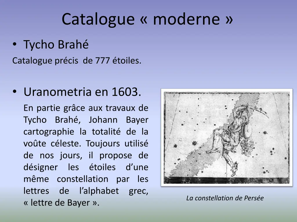 catalogue moderne