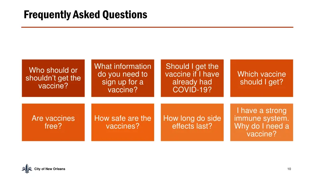 frequently asked questions