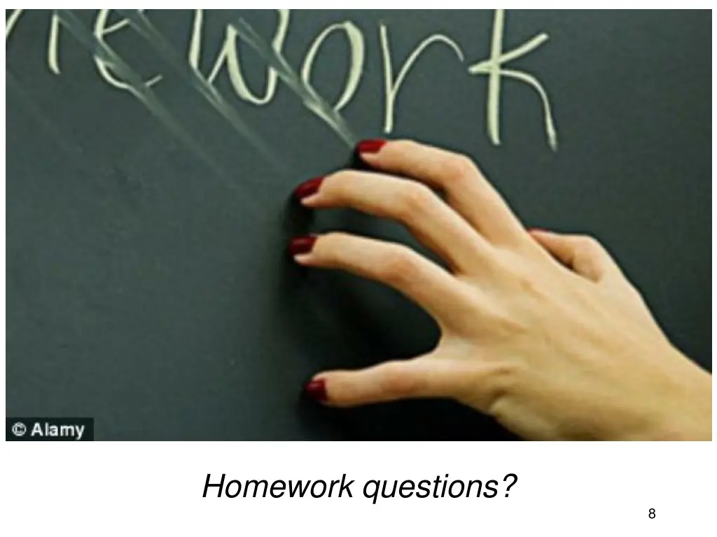 homework questions