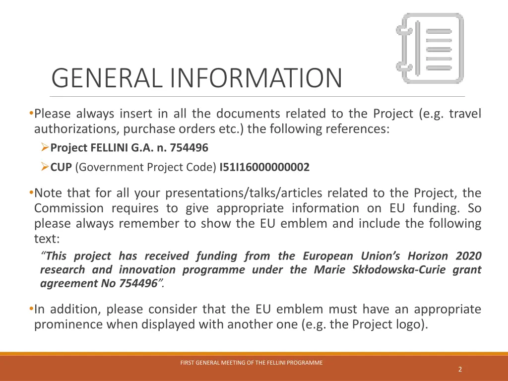 general information