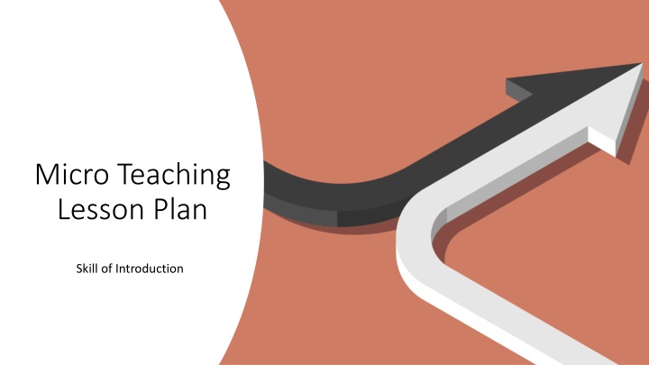 micro teaching lesson plan