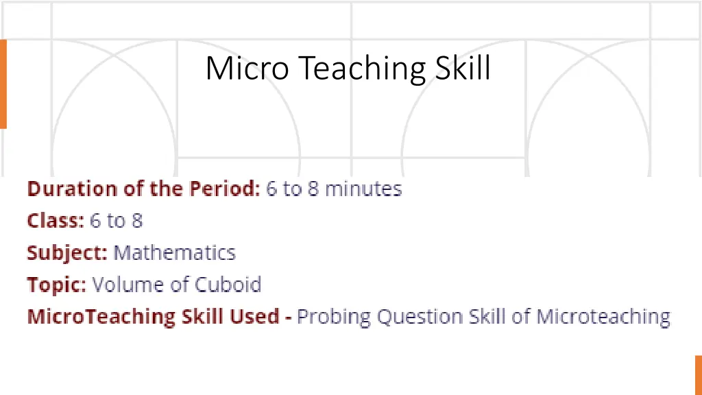 micro teaching skill