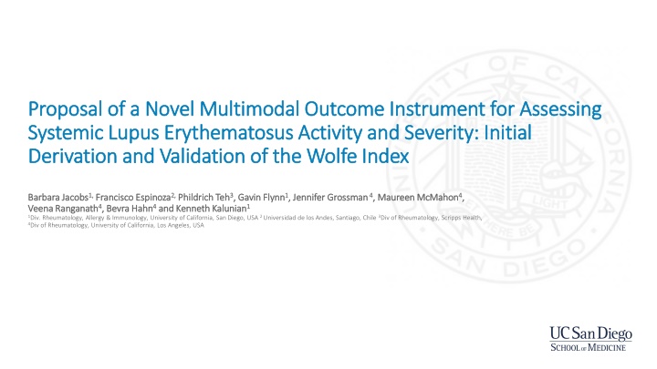 proposal of a novel multimodal outcome instrument