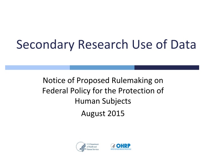 secondary research use of data