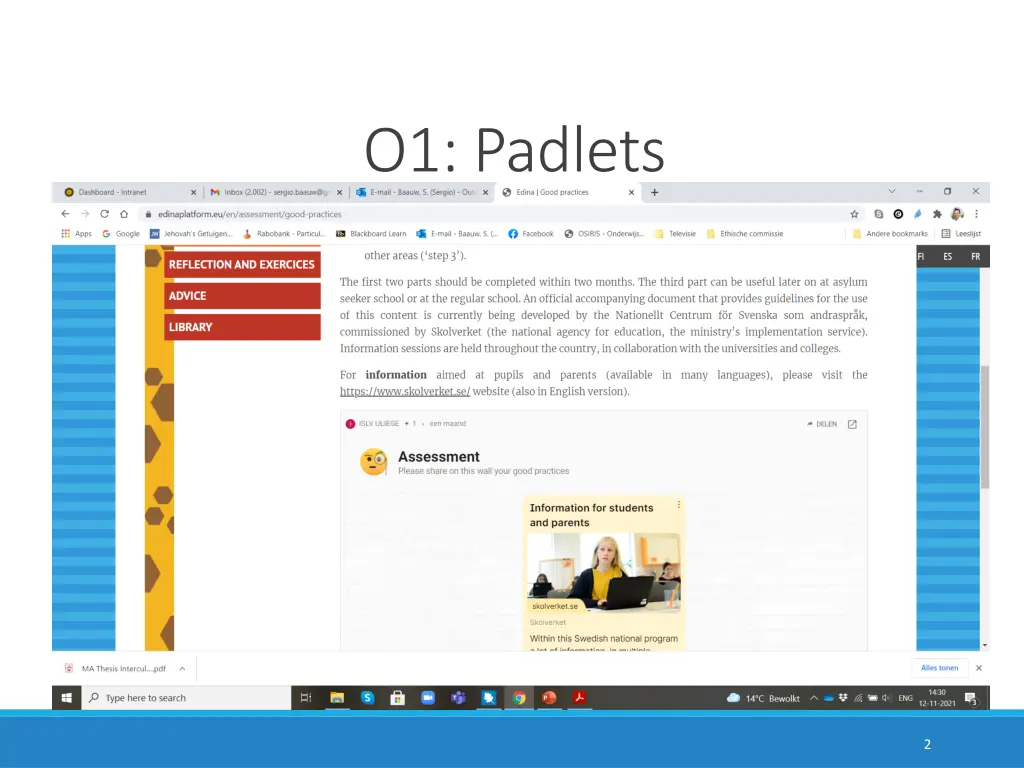 o1 padlets