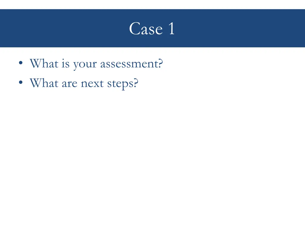 case 1 1