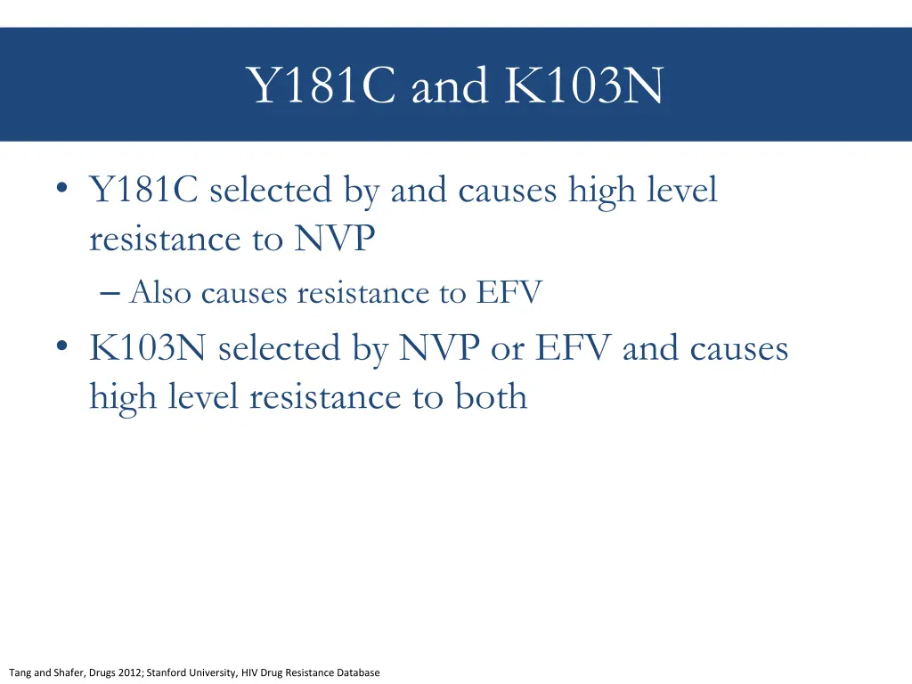 y181c and k103n