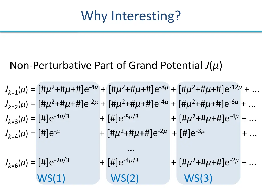 why interesting 1