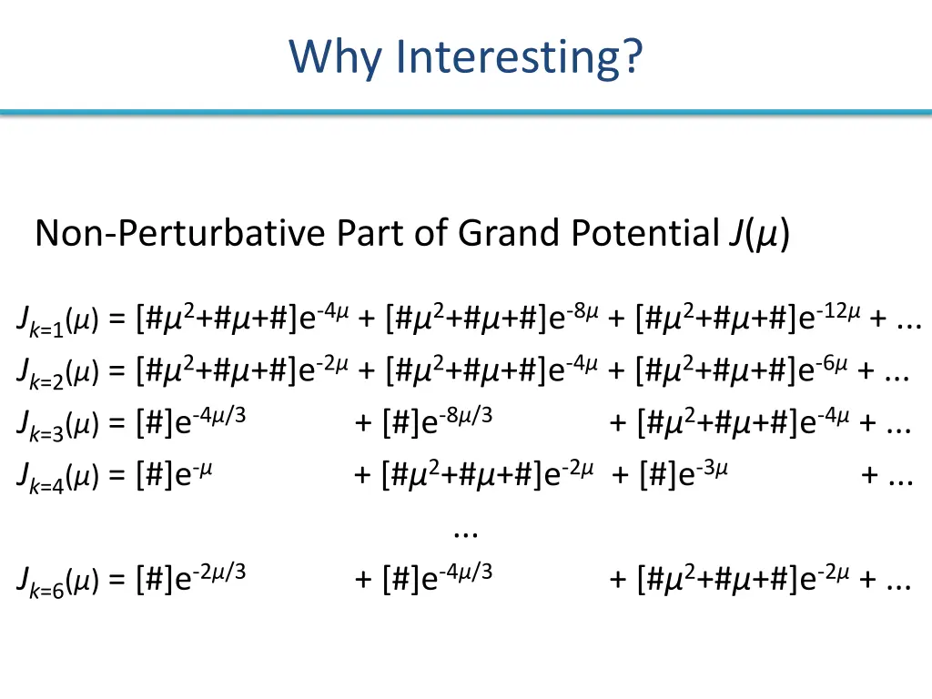 why interesting