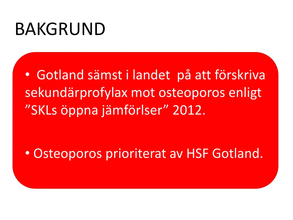 bakgrund