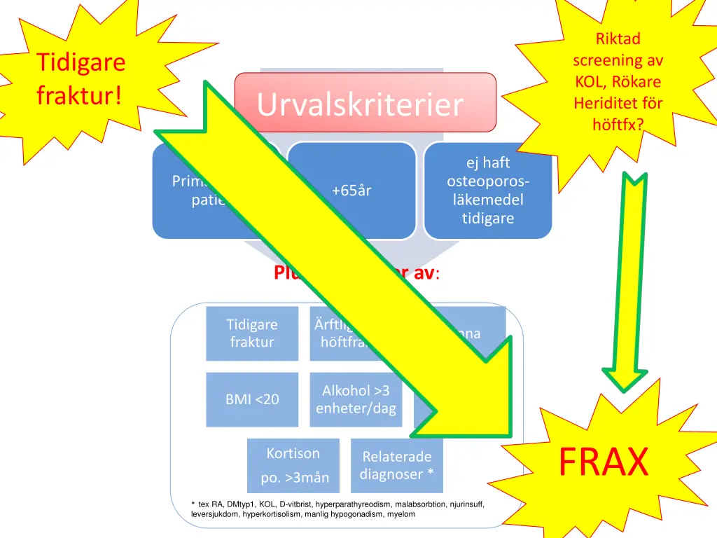 riktad screening av kol r kare heriditet