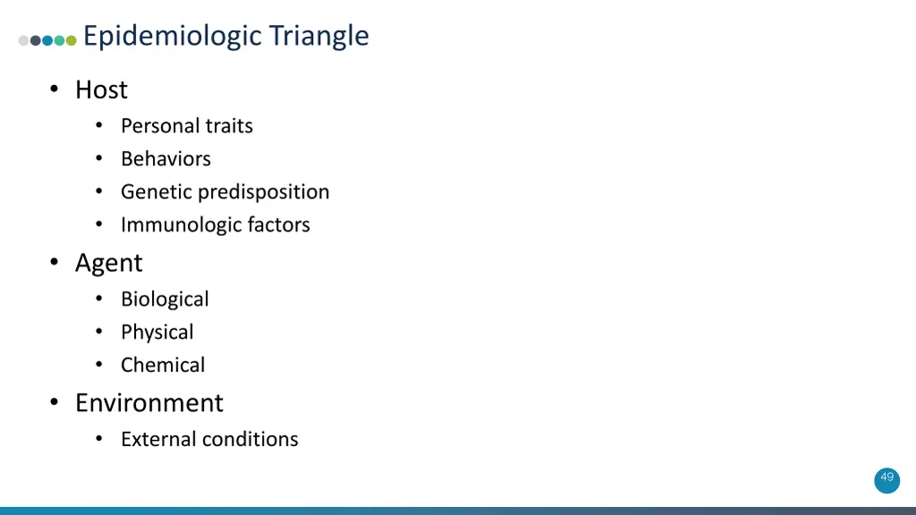 epidemiologic triangle 1