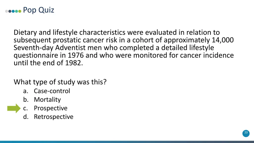 pop quiz 10