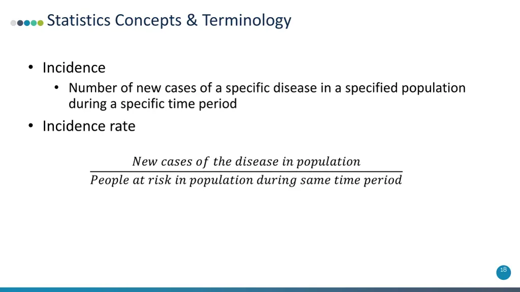 statistics concepts terminology 4
