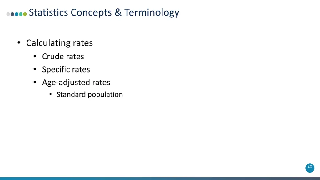 statistics concepts terminology 6