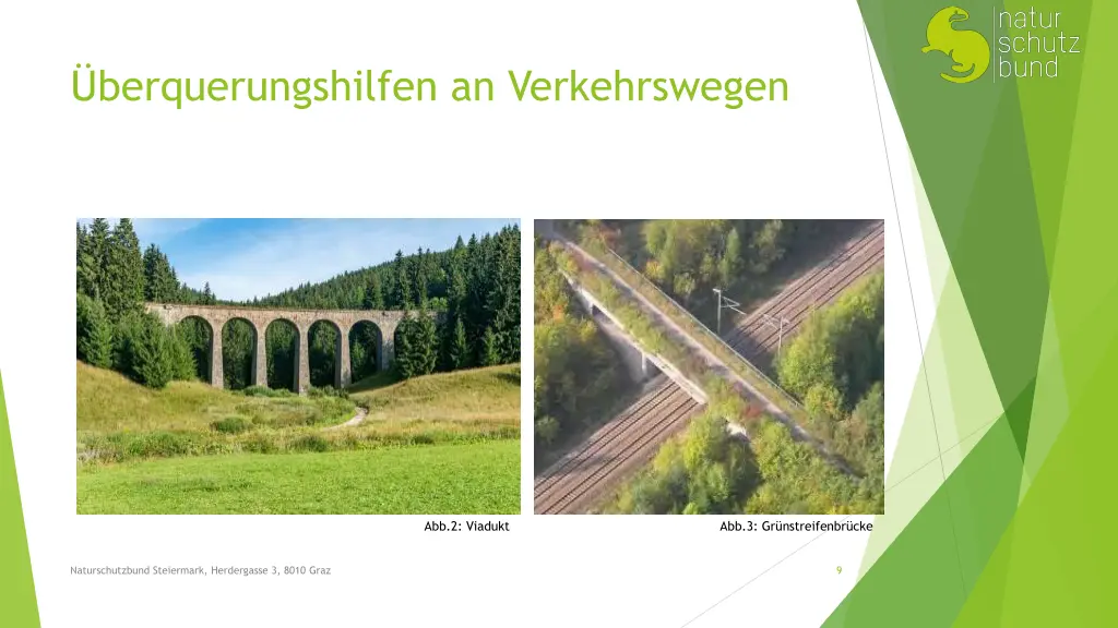 berquerungshilfen an verkehrswegen