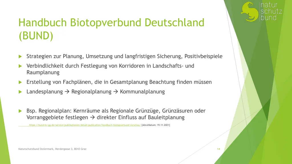 handbuch biotopverbund deutschland bund