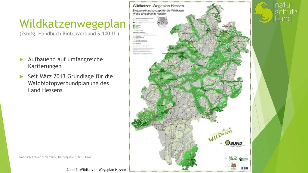 wildkatzenwegeplan zsmfg handbuch biotopverbund