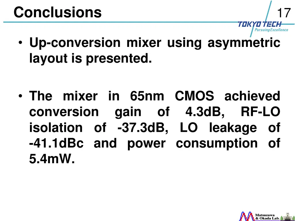 conclusions