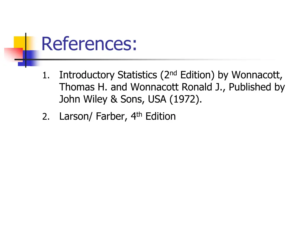 references