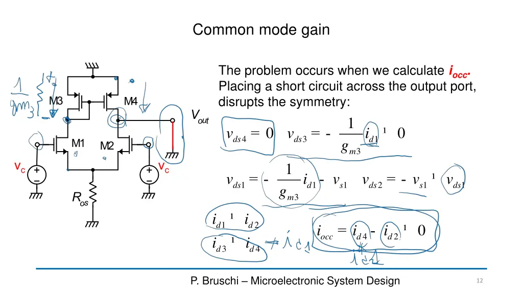 common mode gain 1