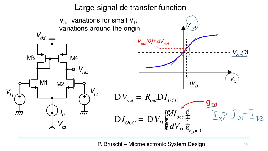 large signal dc transfer function 1