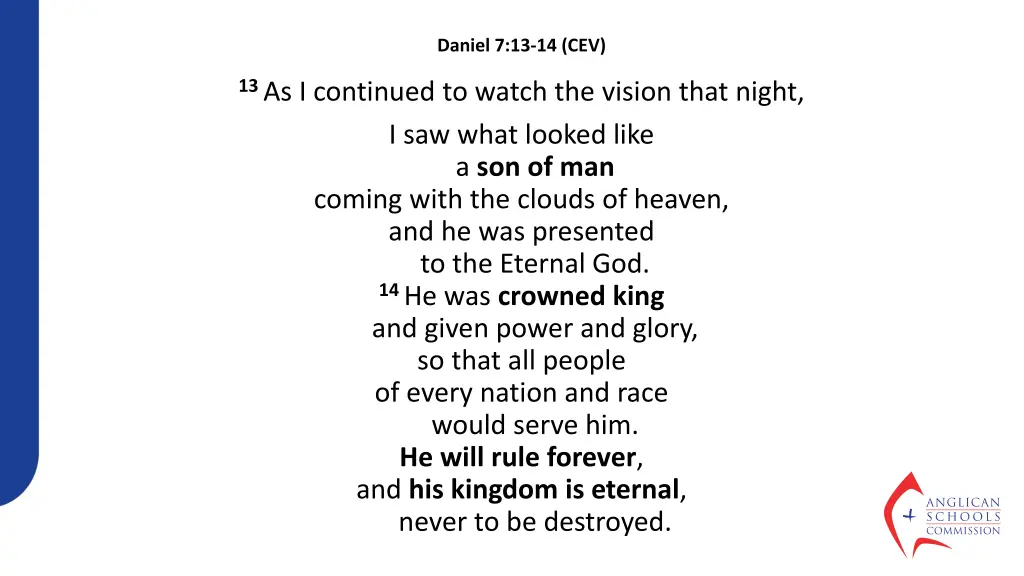 daniel 7 13 14 cev